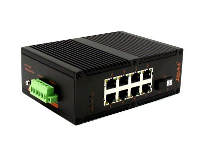 工業級（NT品牌）百兆非網管1光8電交換機