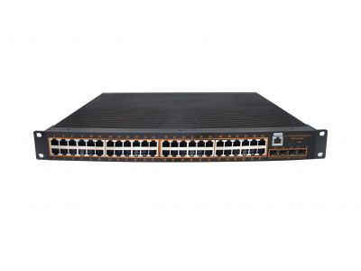 工業級（NT品牌）強三層網管萬兆核心工業交換機 千兆48電4萬兆