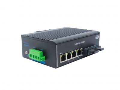 BT品牌百兆2光4電工業(yè)級以太網(wǎng)交換機